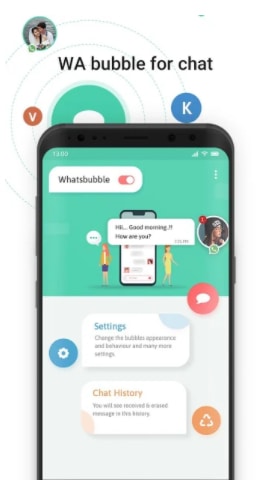 WA bubble For Chat - Whatsapp Chat Apk Download
